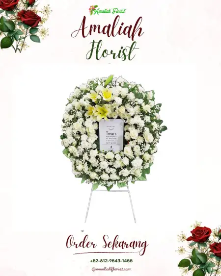 Krans Bunga Duka Pasarlegi